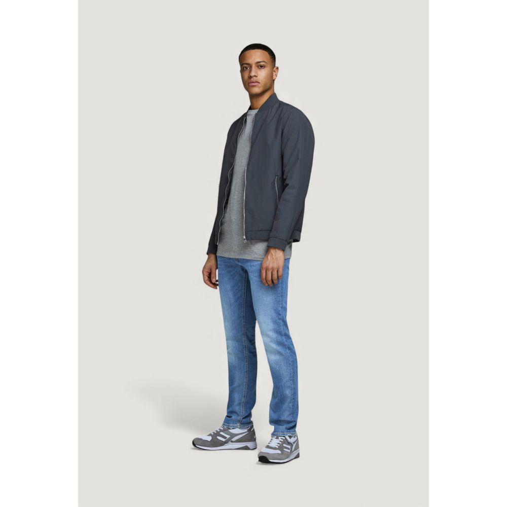 Blue Cotton Skinny Jeans