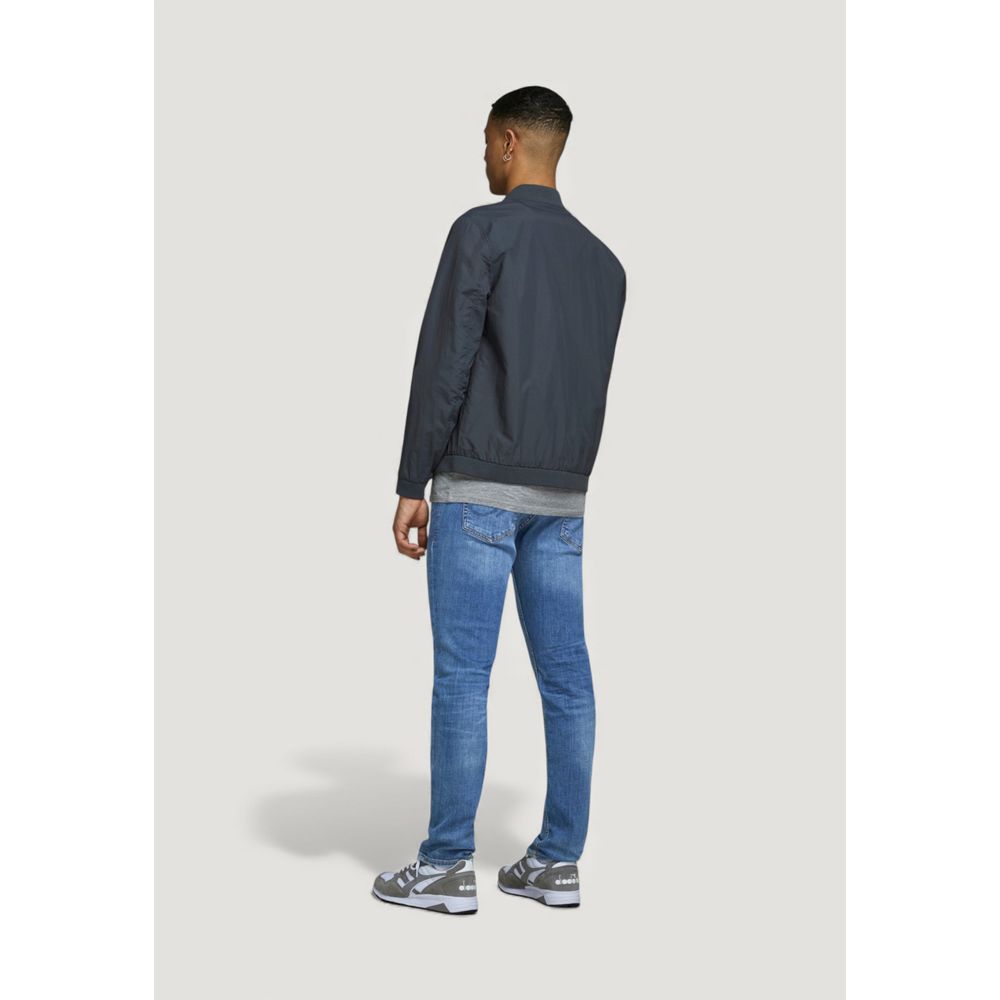 Blue Cotton Skinny Jeans