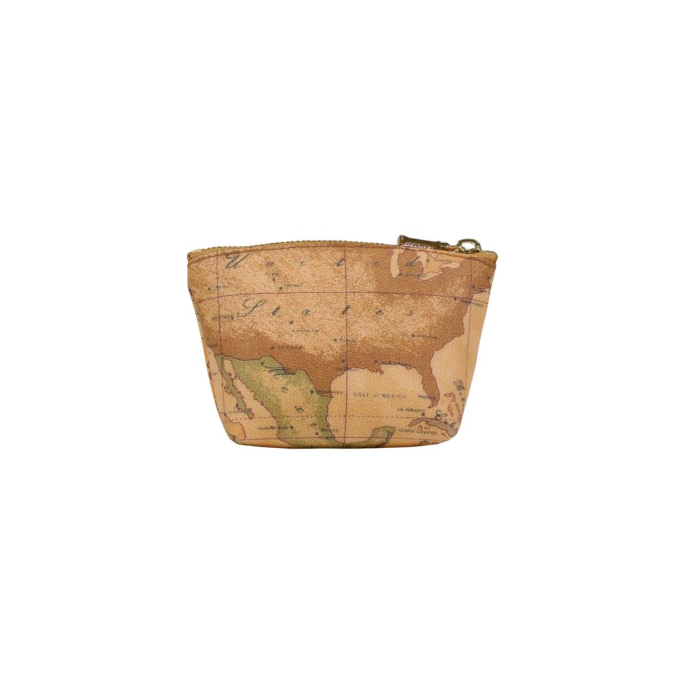 Beige Cotton Clutch Bag