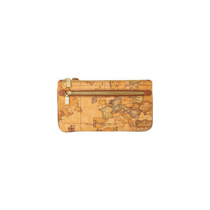 Beige Cotton Clutch Bag