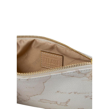 White Cotton Clutch Bag