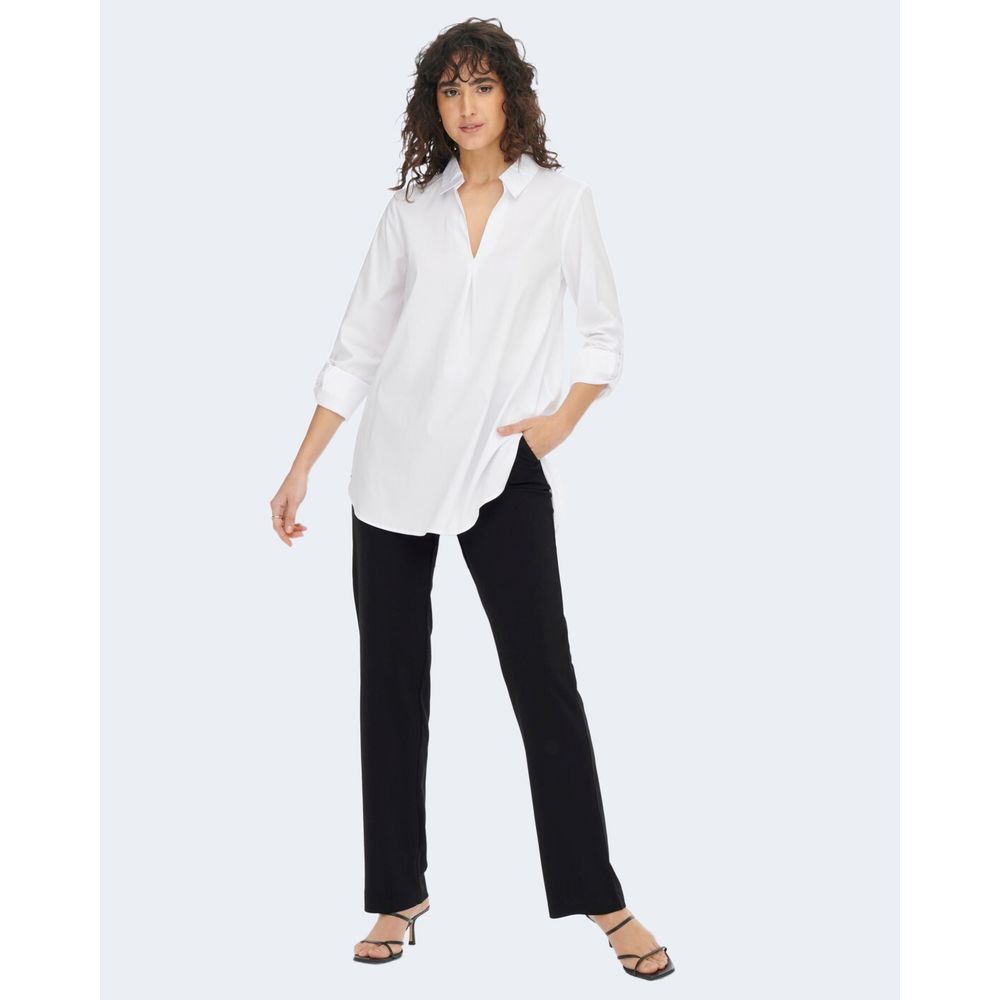Black Elastane Dress Pants