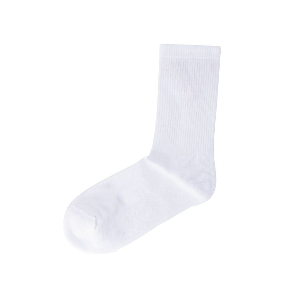 White Cotton Socks