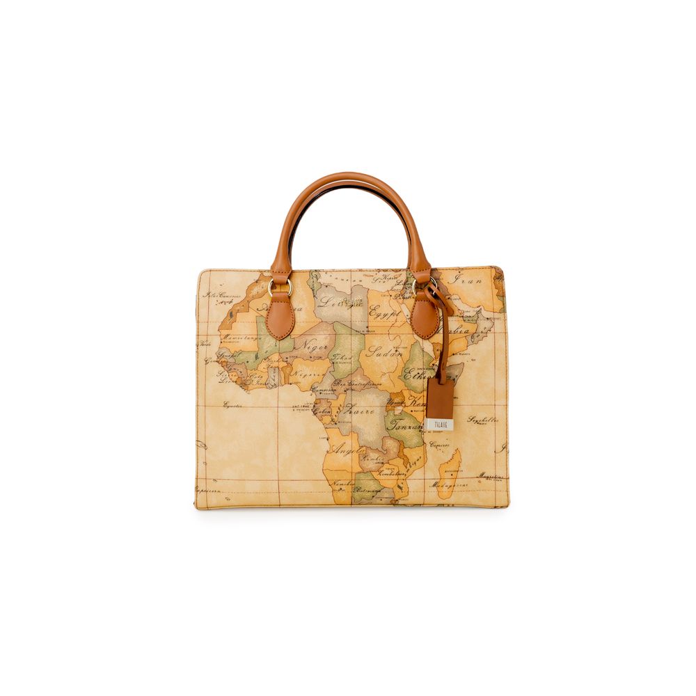 Beige Cotton Handbag
