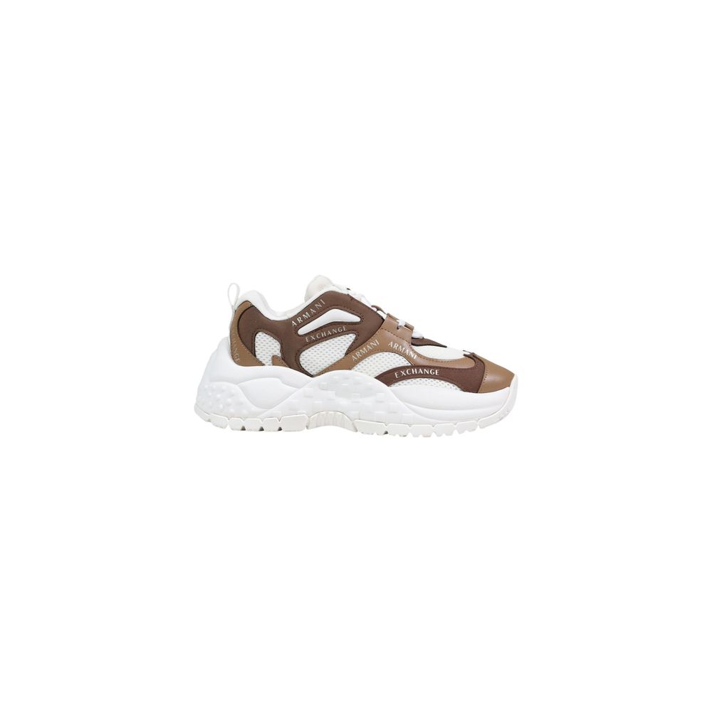 Bicolor Polyester Chunky Sneakers