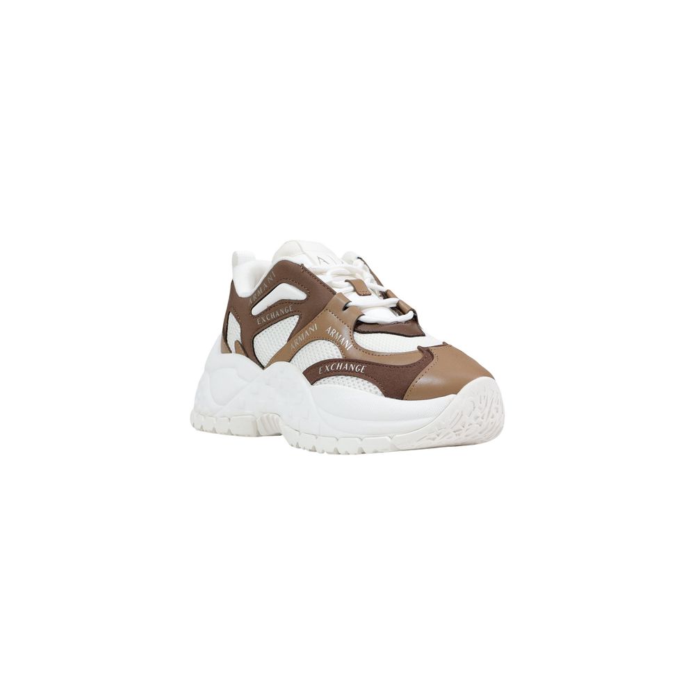 Bicolor Polyester Chunky Sneakers