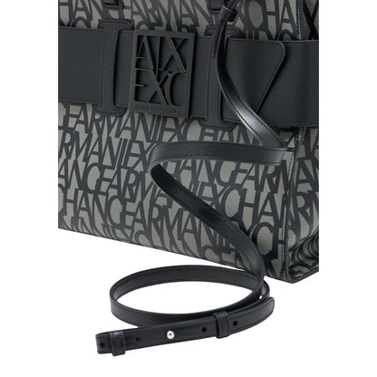 Black Cotton Handbag