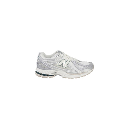Silver Fabric Athletic Sneakers