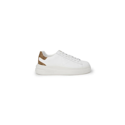 White Polyethylene Low Top Sneakers
