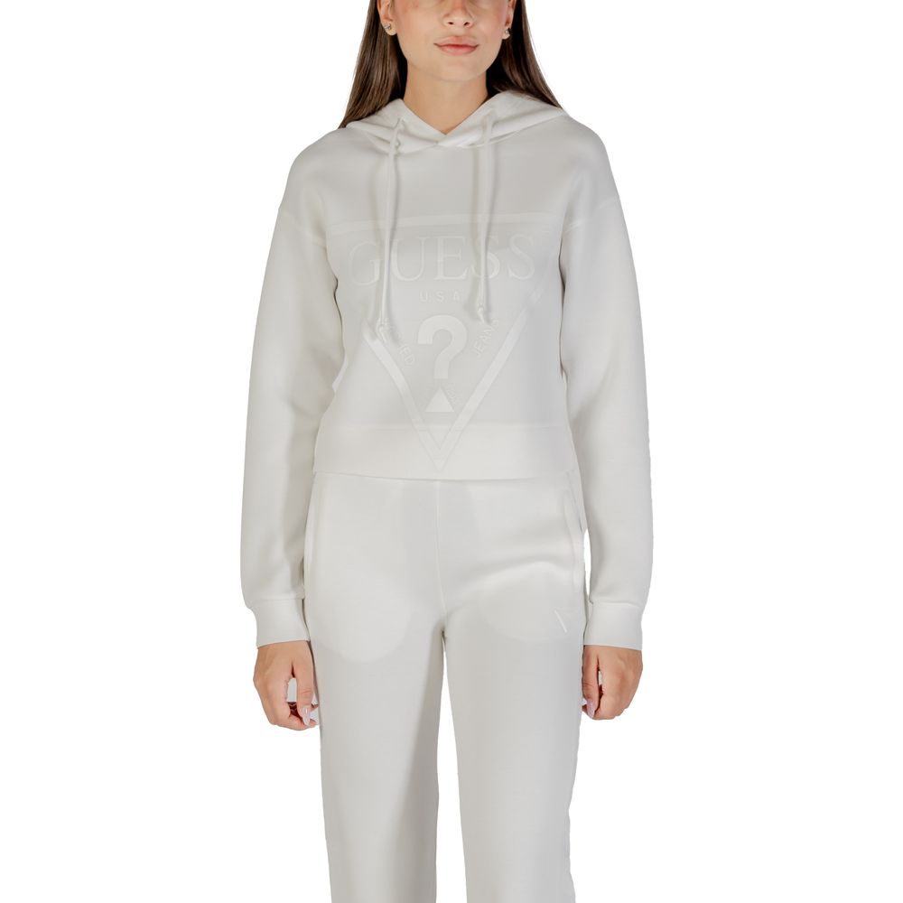 Cream Viscose Hoodie