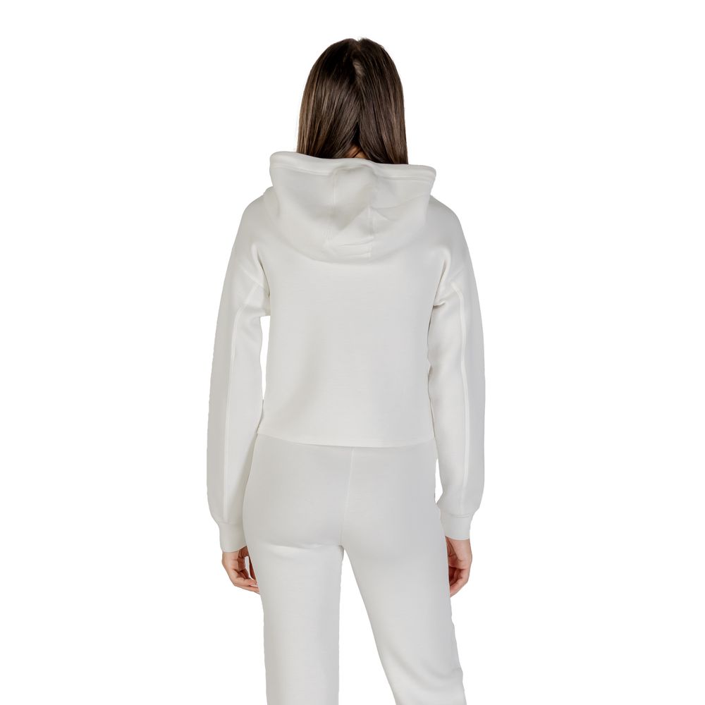Cream Viscose Hoodie