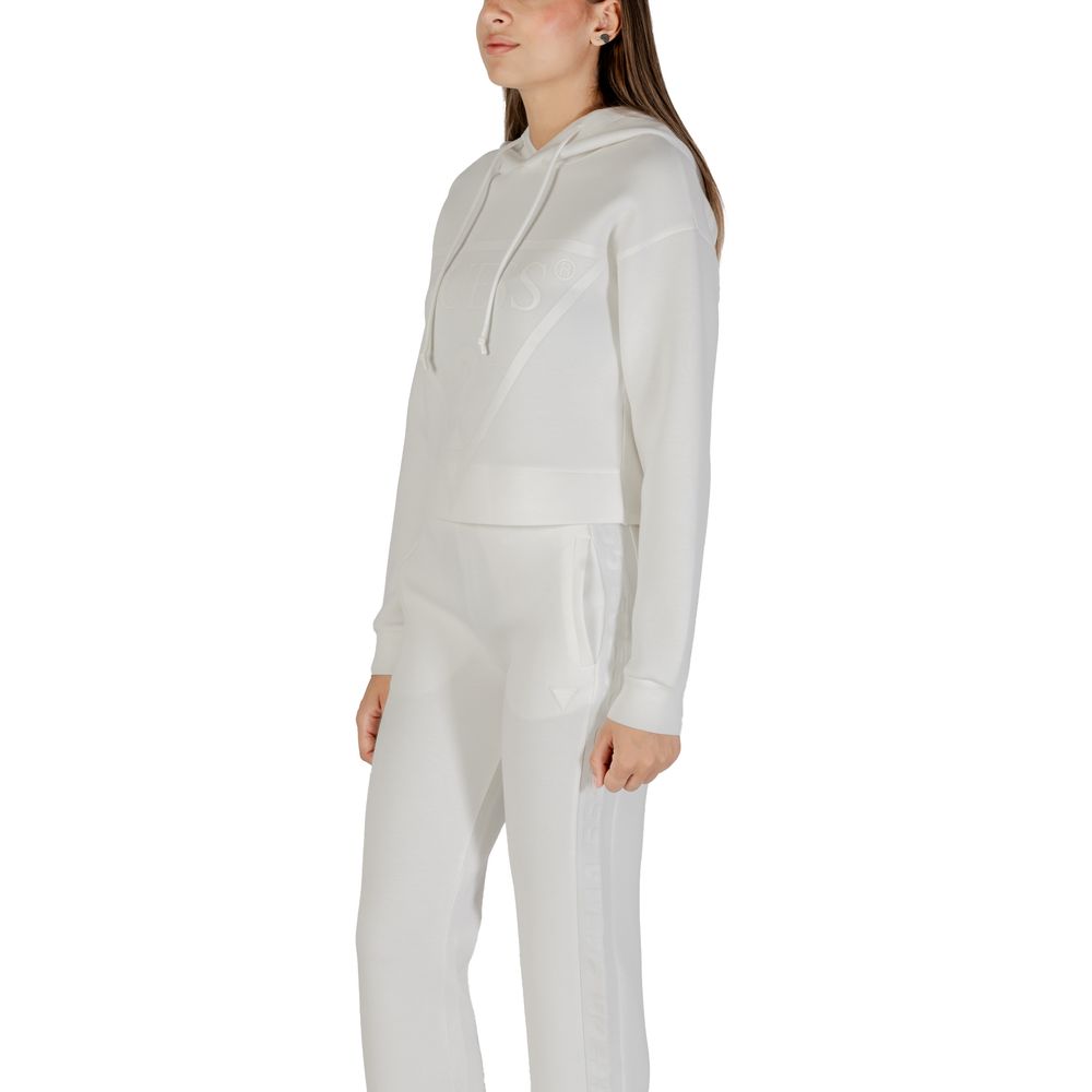 Cream Viscose Hoodie