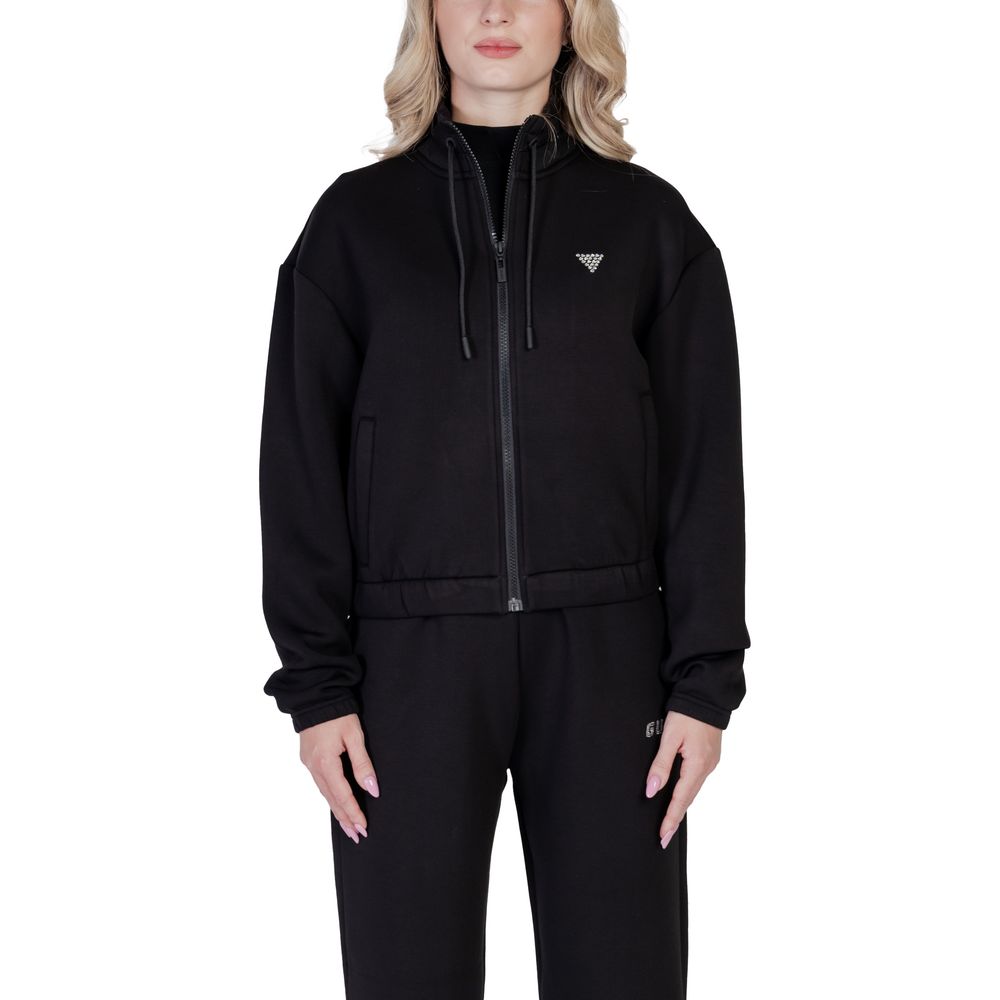 Black Viscose Sweatshirt