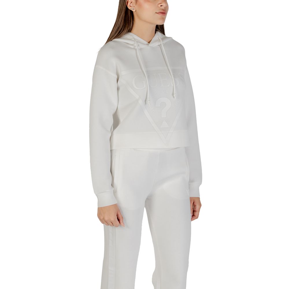 Cream Viscose Hoodie