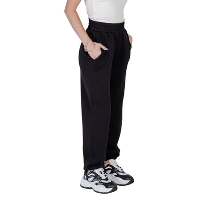 Black Viscose Joggers (Workout Pants)