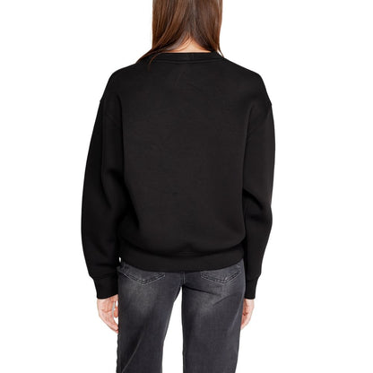 Black Viscose Sweatshirt