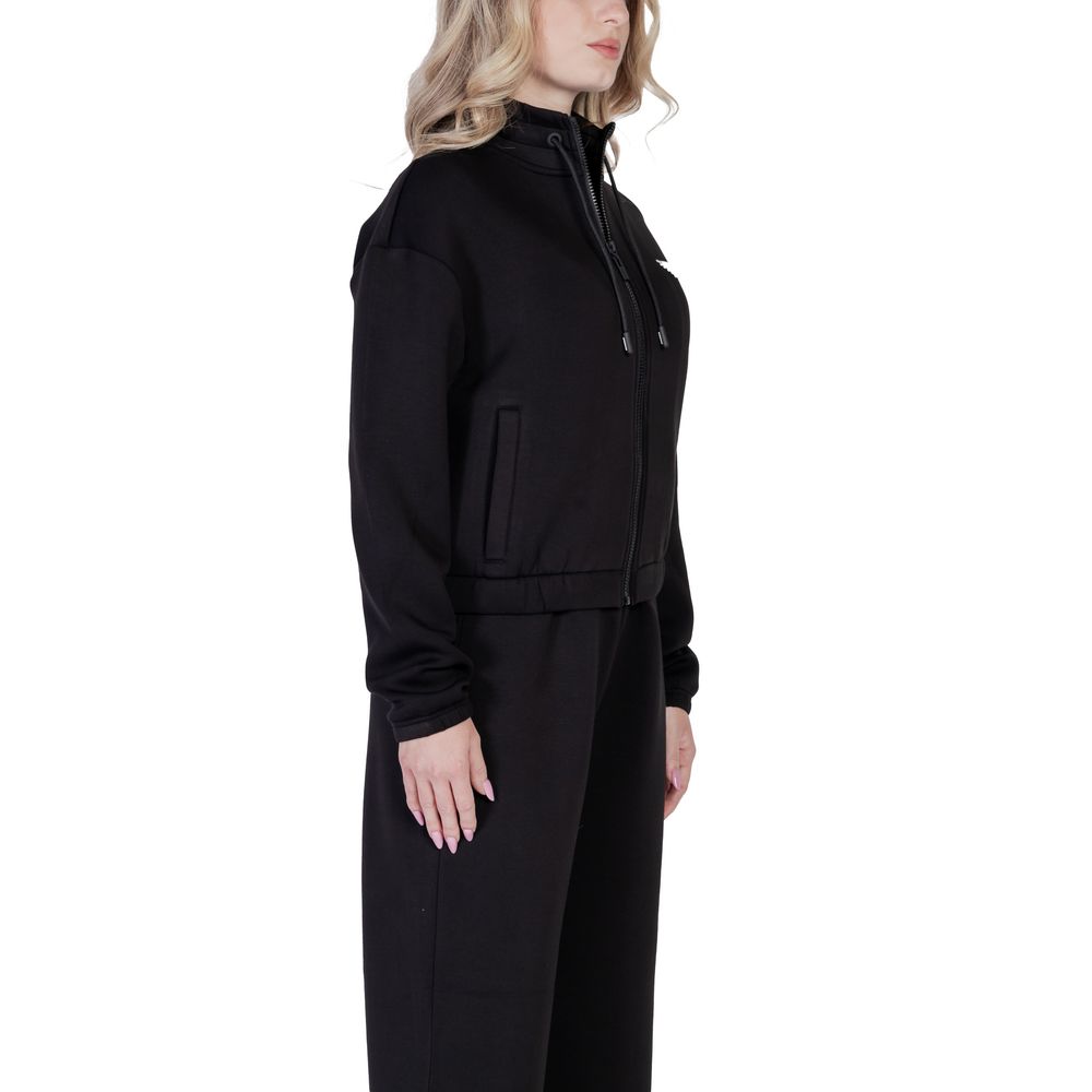 Black Viscose Sweatshirt