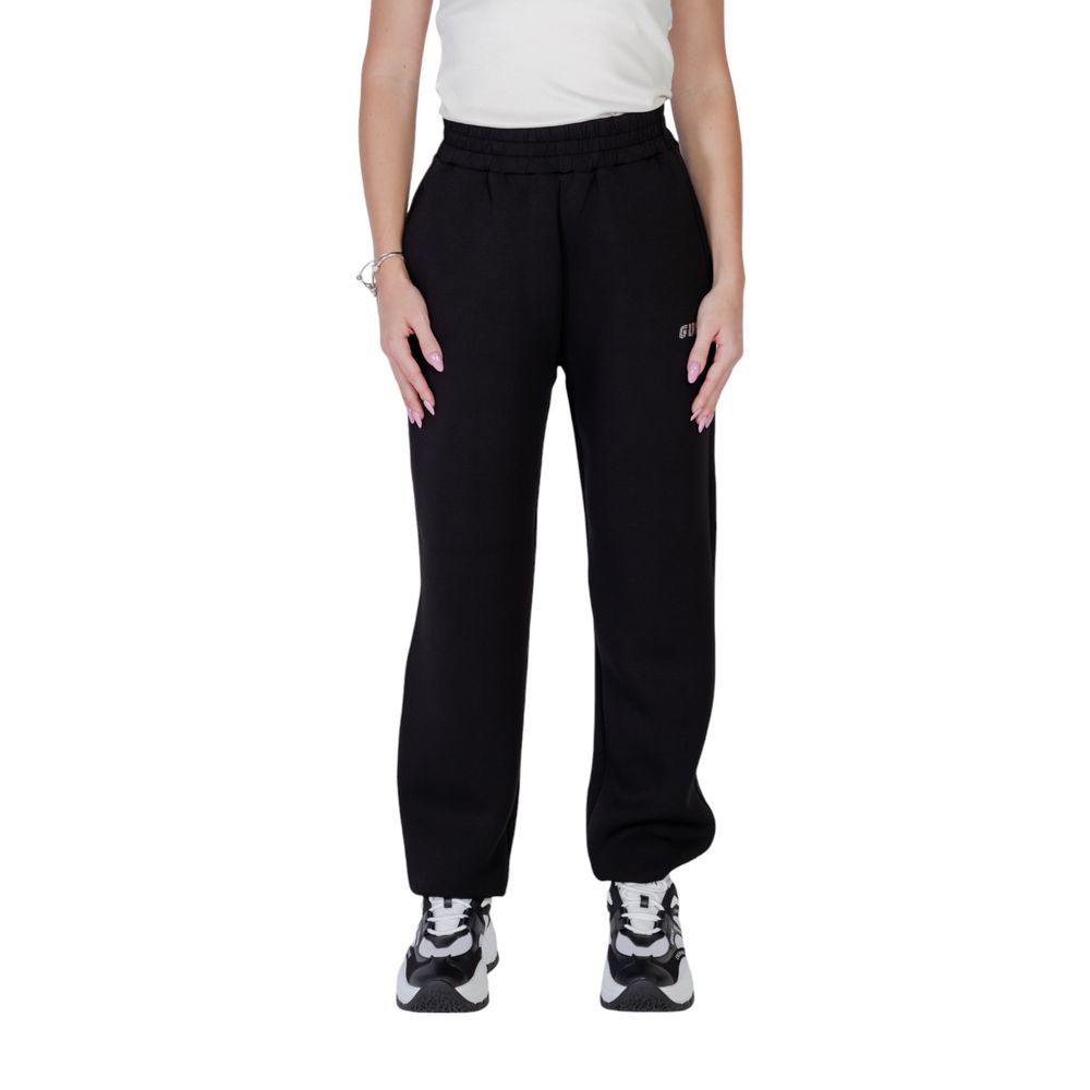 Black Viscose Joggers (Workout Pants)