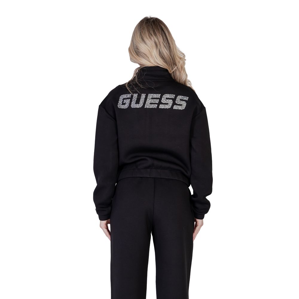 Black Viscose Sweatshirt