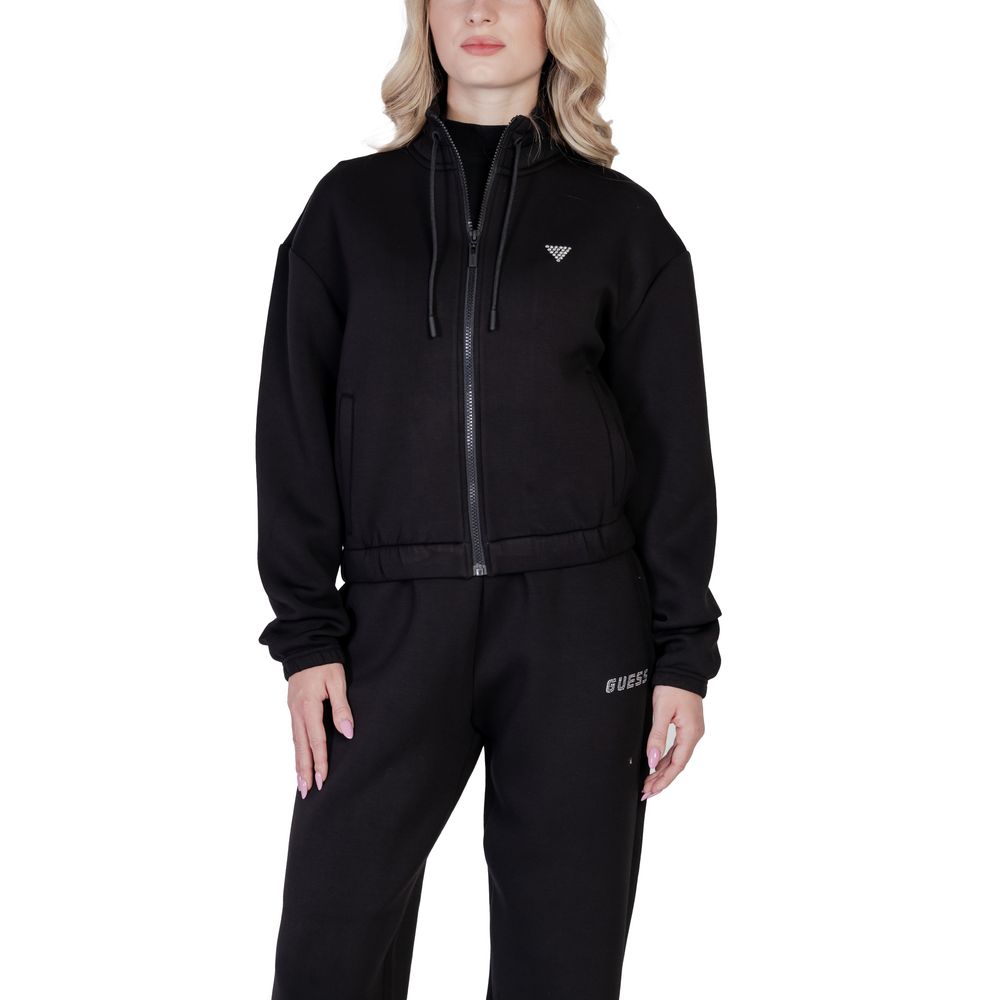 Black Viscose Sweatshirt
