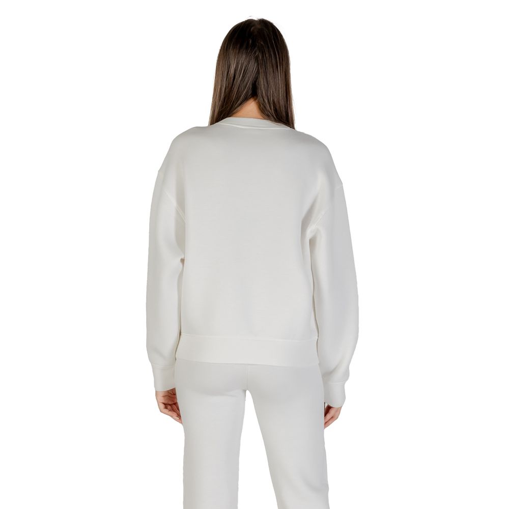 Cream Viscose Sweatshirt