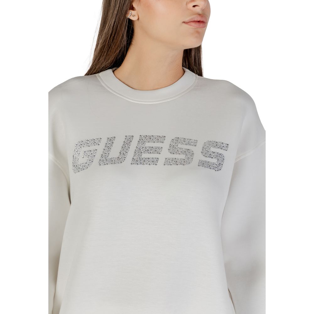 Cream Viscose Sweatshirt