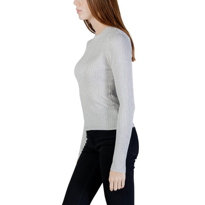 Silver Viscose Sweatshirt