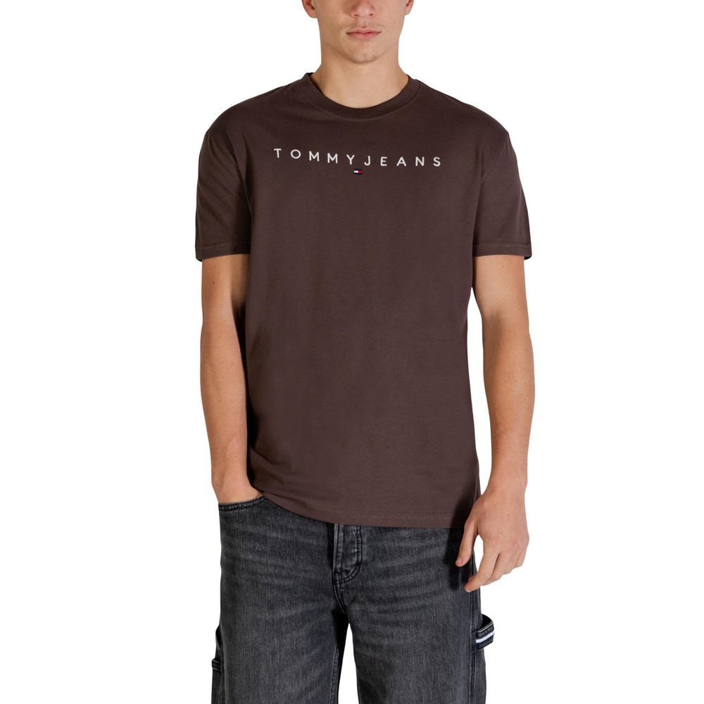 Brown Recycled Cotton T-Shirt