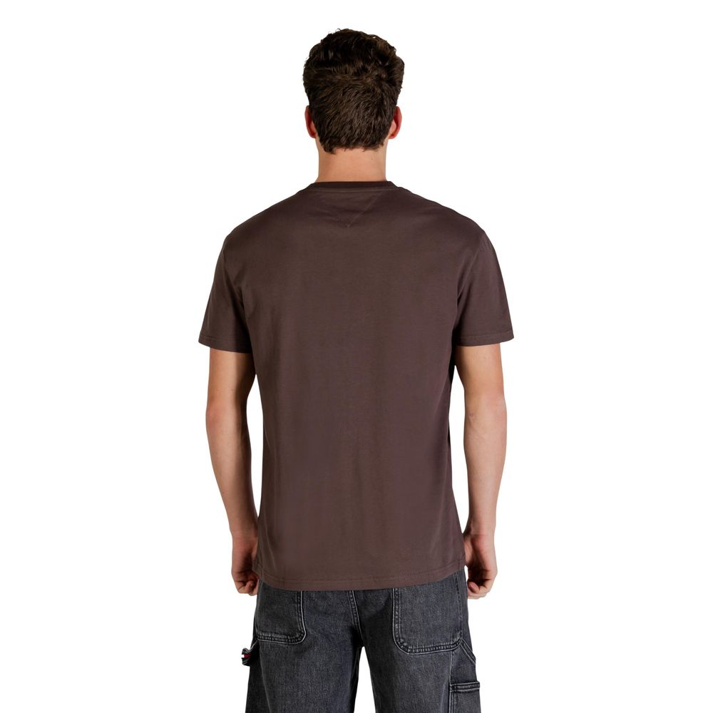 Brown Recycled Cotton T-Shirt