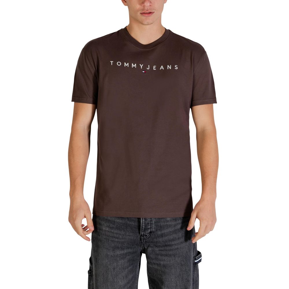 Brown Recycled Cotton T-Shirt