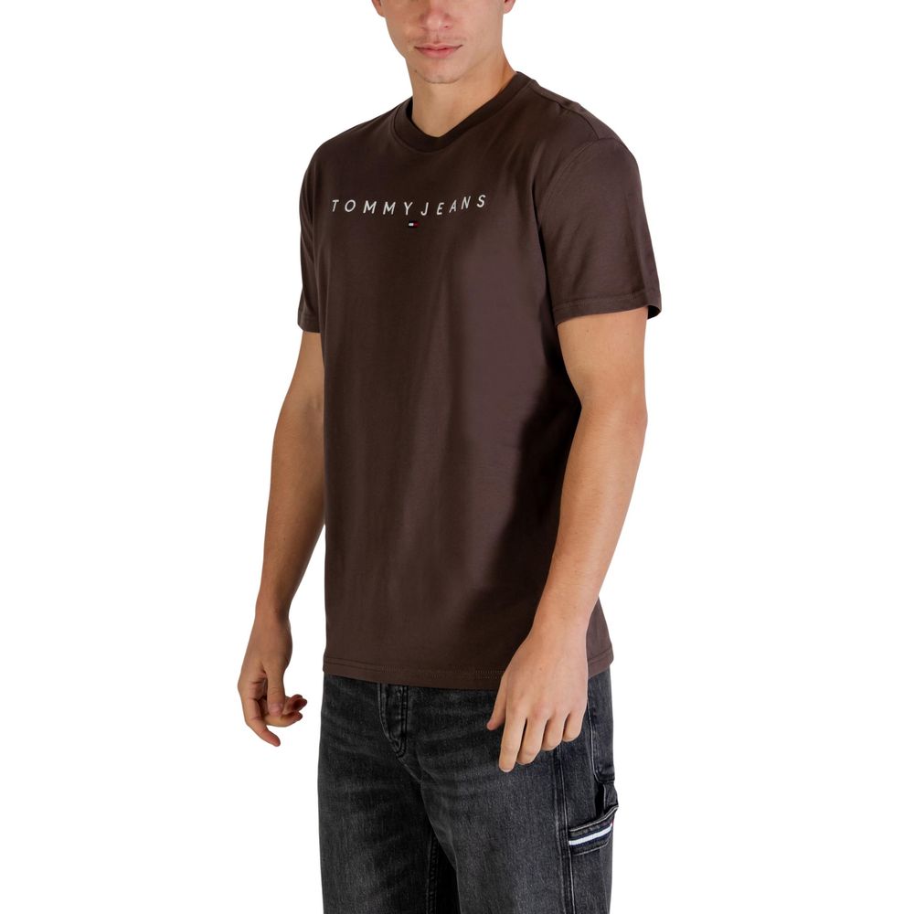 Brown Recycled Cotton T-Shirt