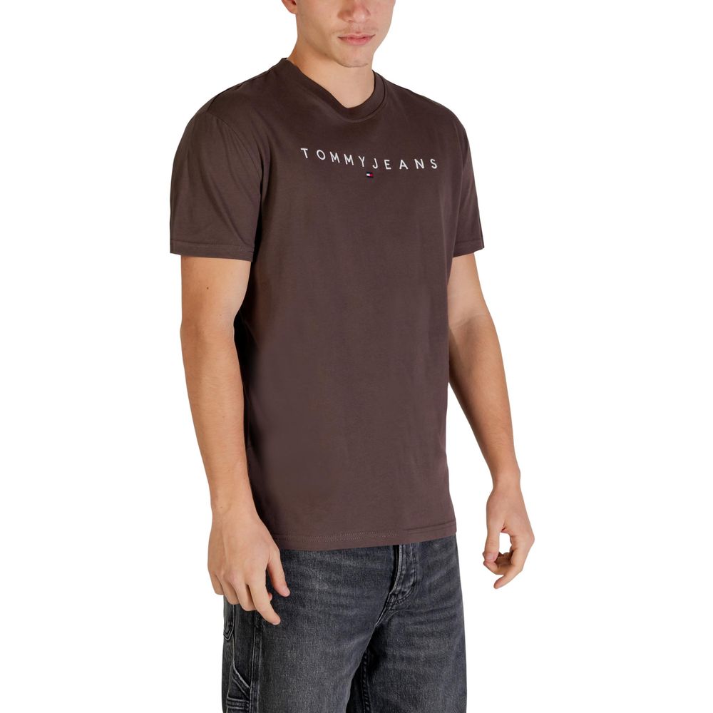 Brown Recycled Cotton T-Shirt