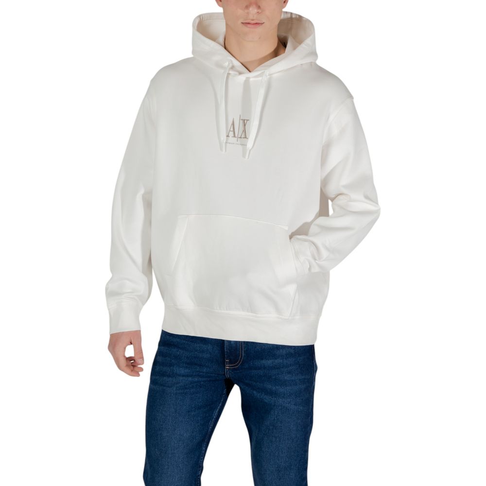 Cream Cotton Hoodie