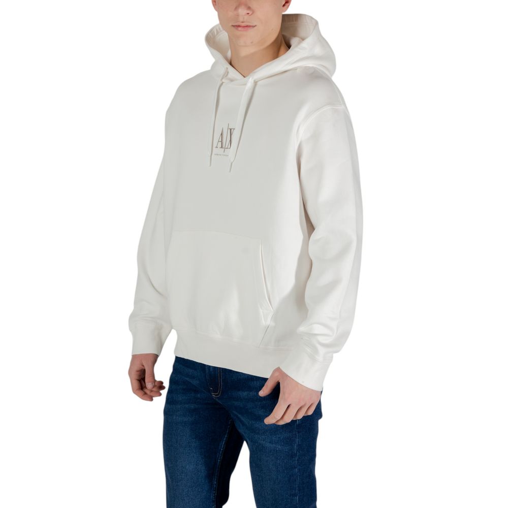 Cream Cotton Hoodie
