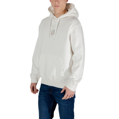 Cream Cotton Hoodie