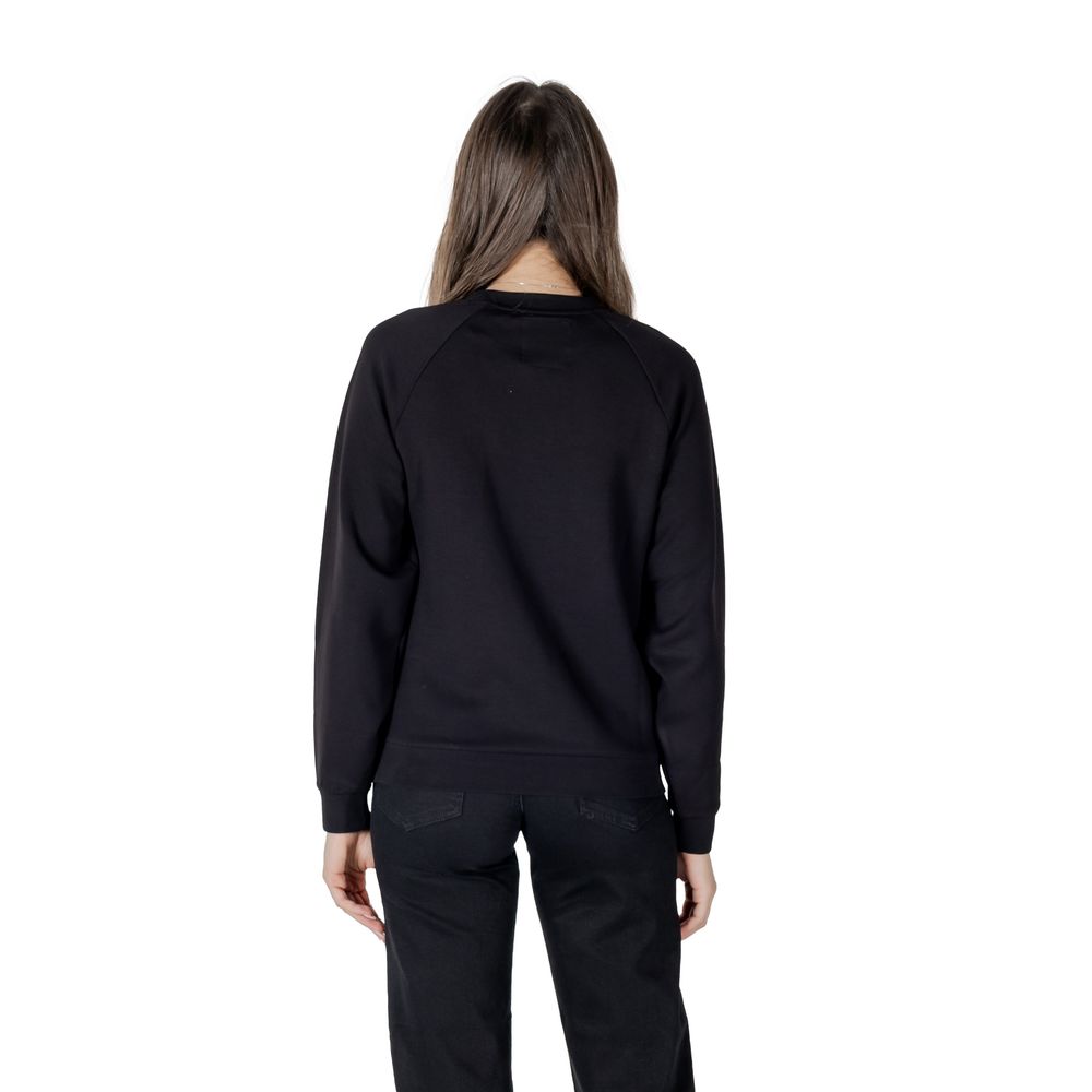 Black Viscose Sweatshirt