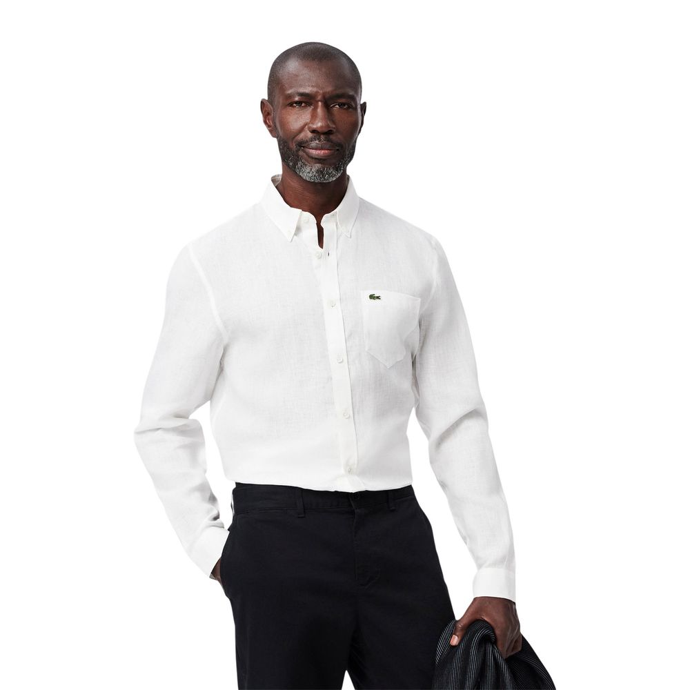 White Linen Shirt