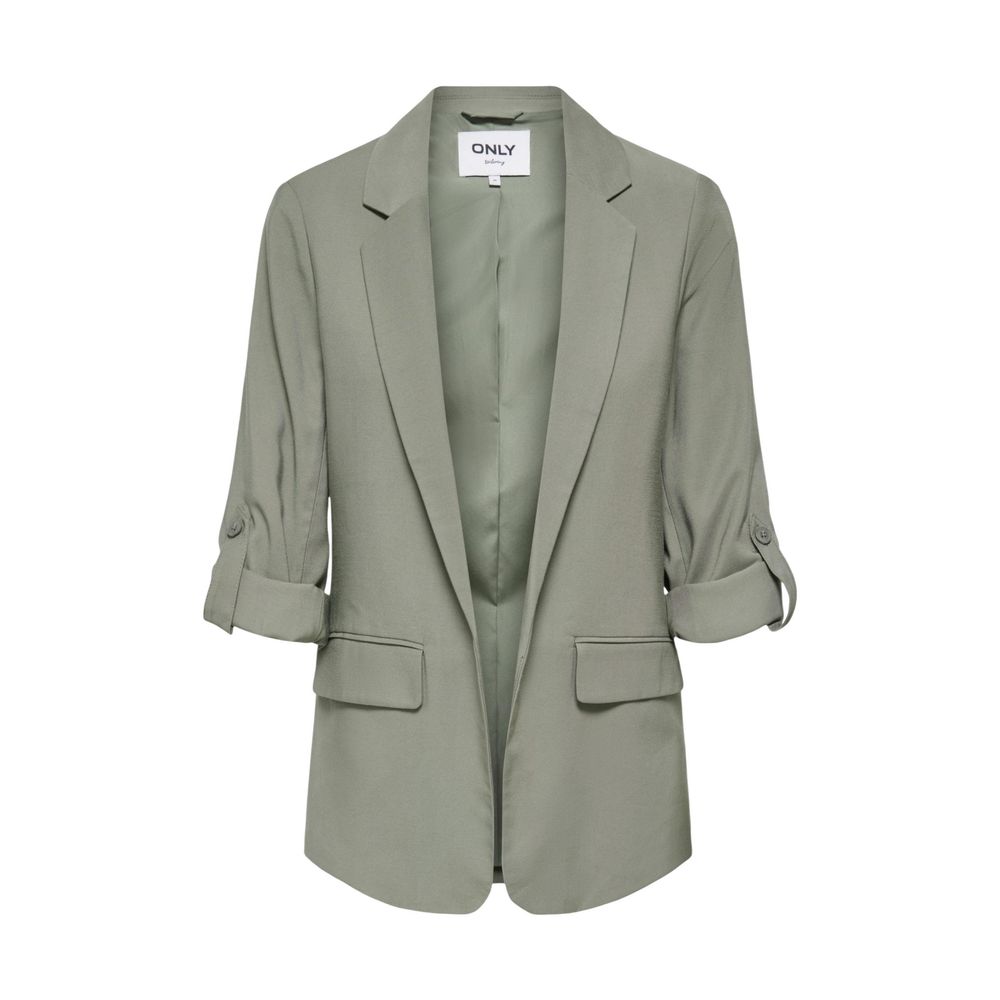 Green Viscose Blazer