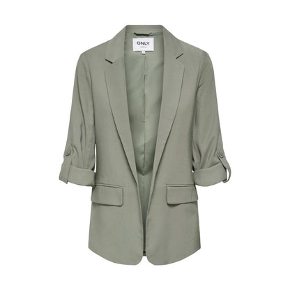 Green Viscose Blazer