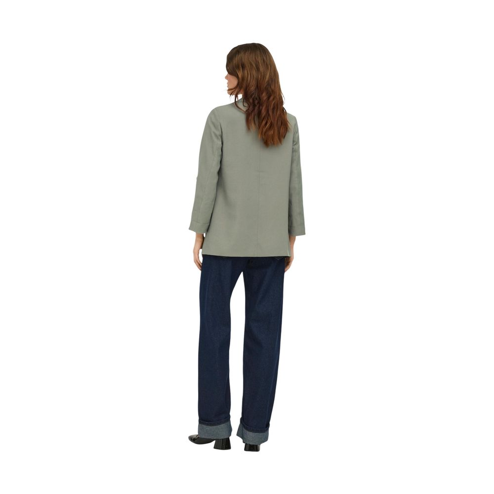 Green Viscose Blazer