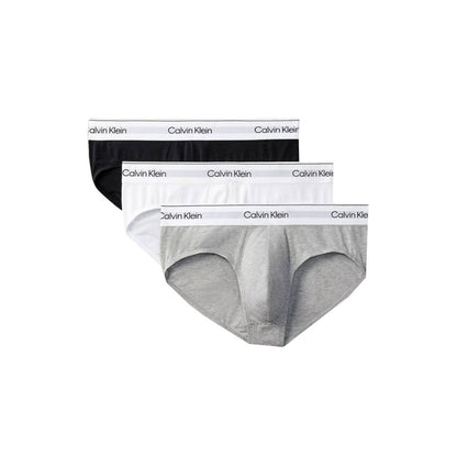 Gray Cotton Briefs