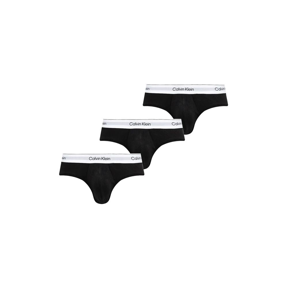 Black And White Cotton Briefs