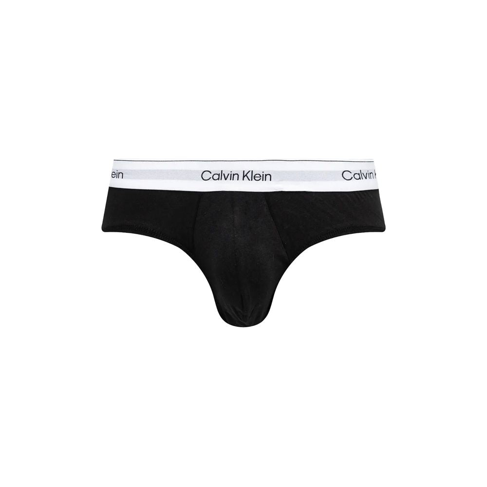 Black And White Cotton Briefs