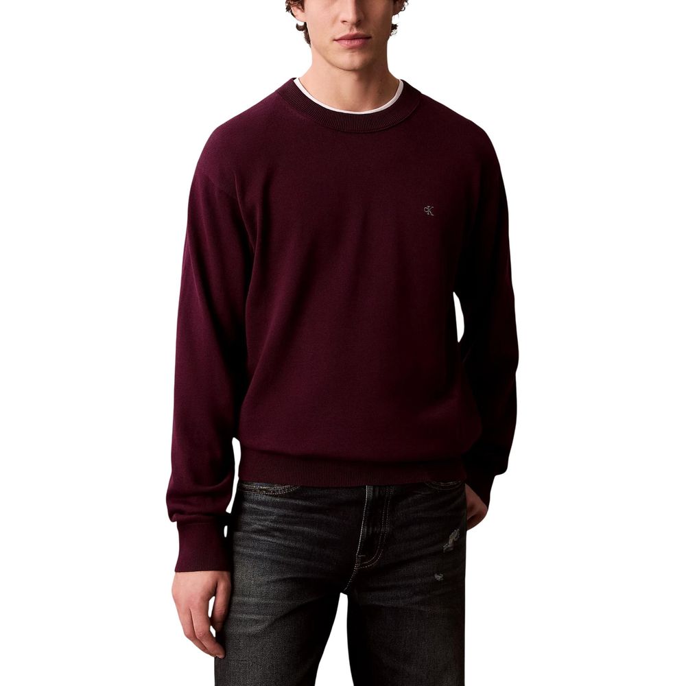Purple Cotton Sweatshirt