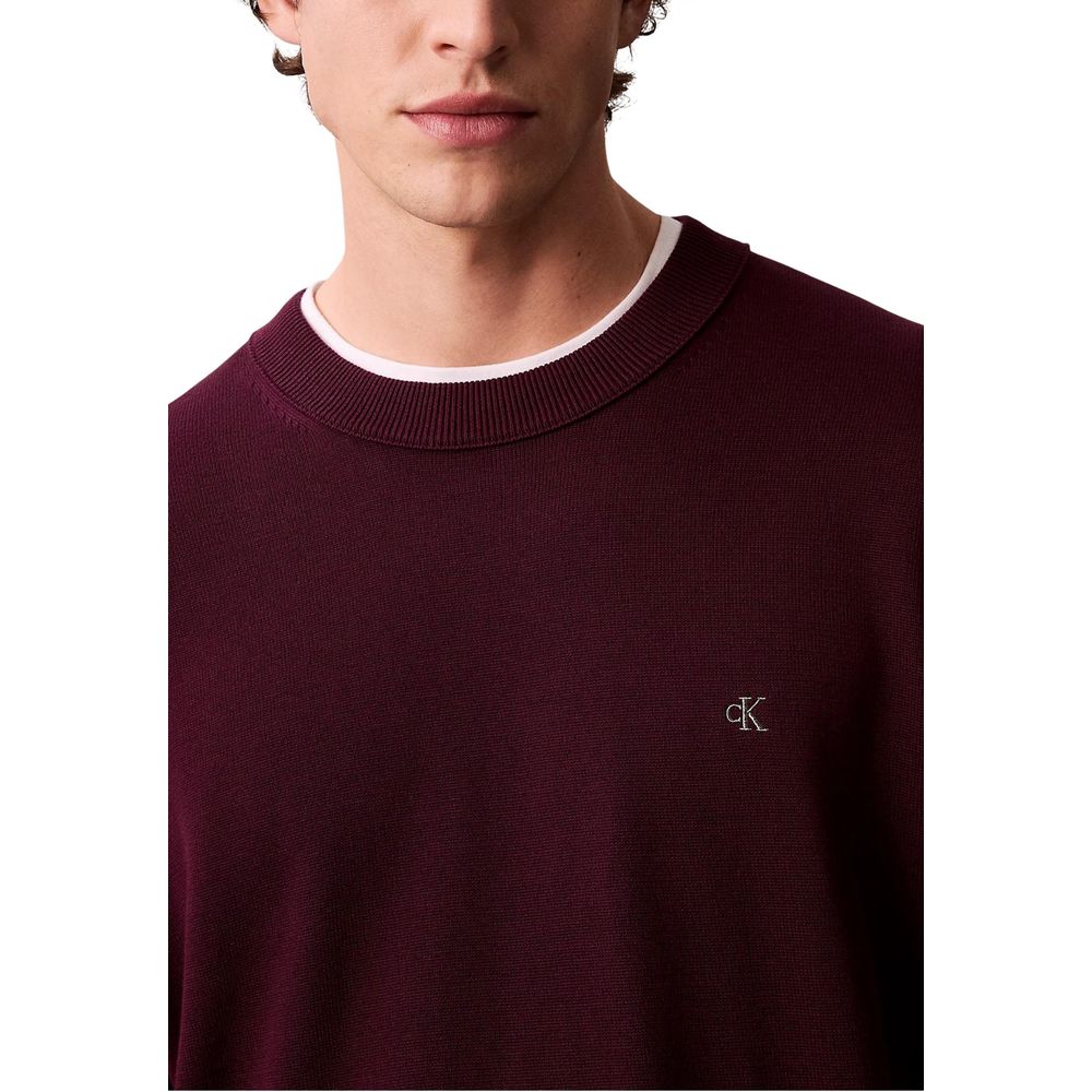 Purple Cotton Sweatshirt