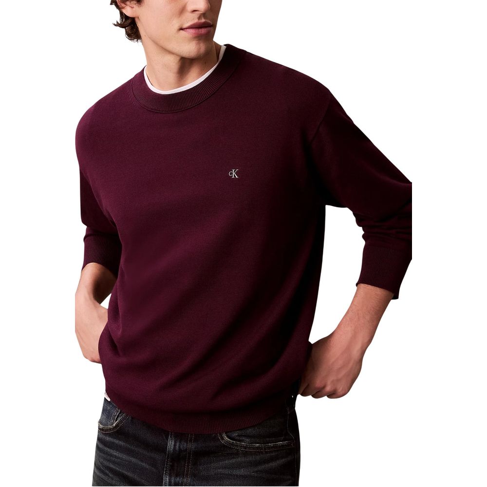Purple Cotton Sweatshirt