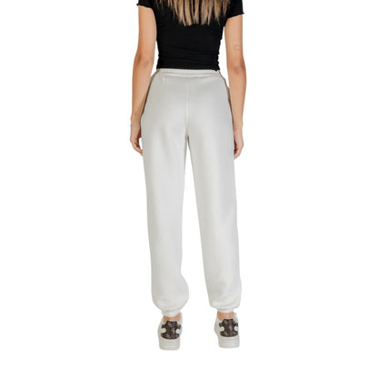 White Viscose Joggers (Workout Pants)