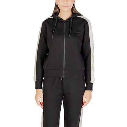 Black Cotton Hoodie