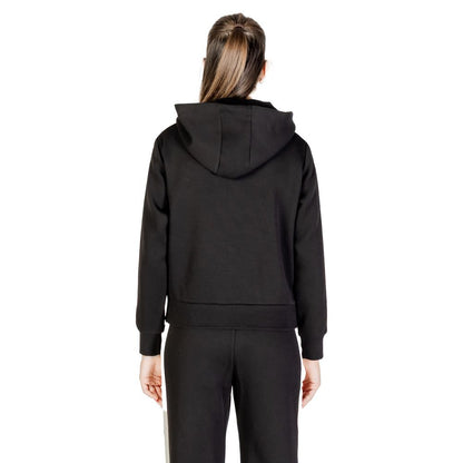 Black Cotton Hoodie