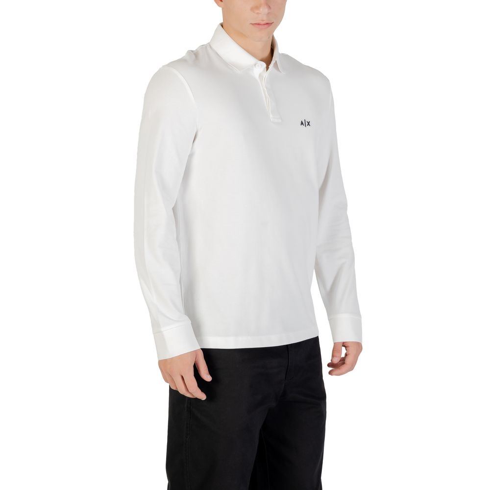 Cream Cotton Long Sleeve T-Shirt